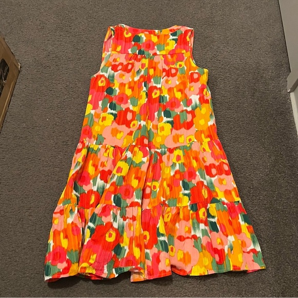 Tuckernuck Pomander Place Magnolia Watercolor Kenzo Mini Dress - Picture 3 of 6